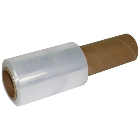 FOLIA STRETCH MINI GRANAT Z RĄCZKĄ 100MM TRANSPARENT
